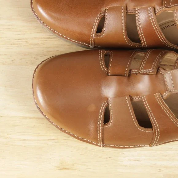 Clarks Unstructured appley strap fisherman sandals 7.5 - Picture 10 of 15